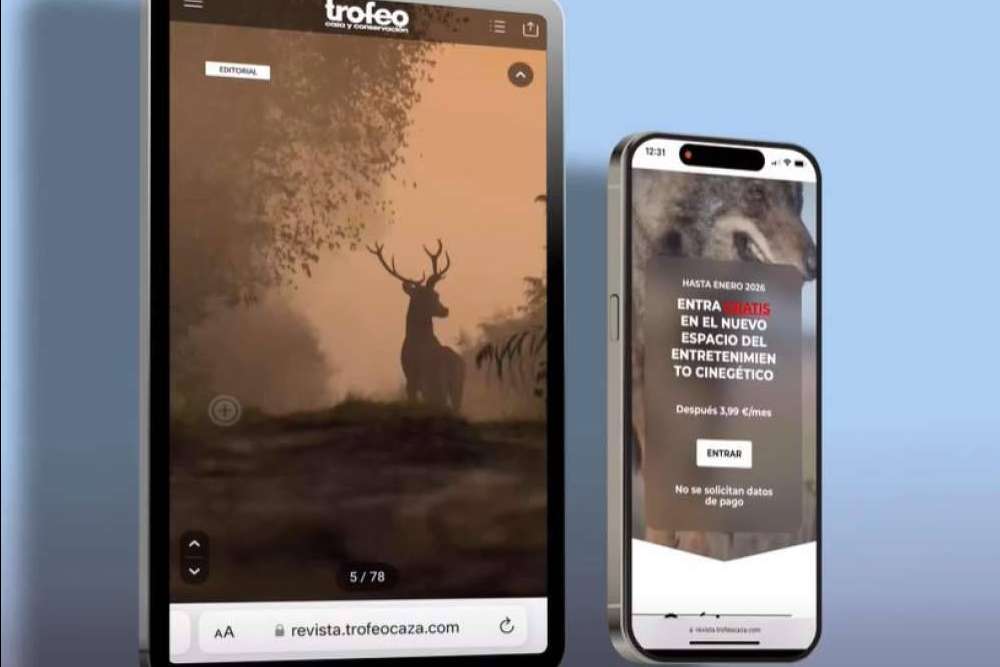 El rincón digital de entretenimiento cinegético que conquista a los cazadores en España