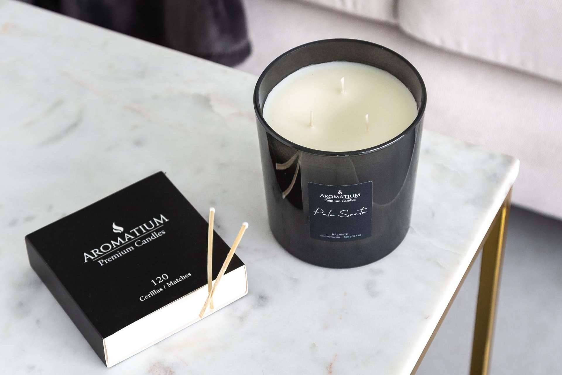 Velas Aromatium XL con aromas premium, la propuesta de La Boutique de las Velas