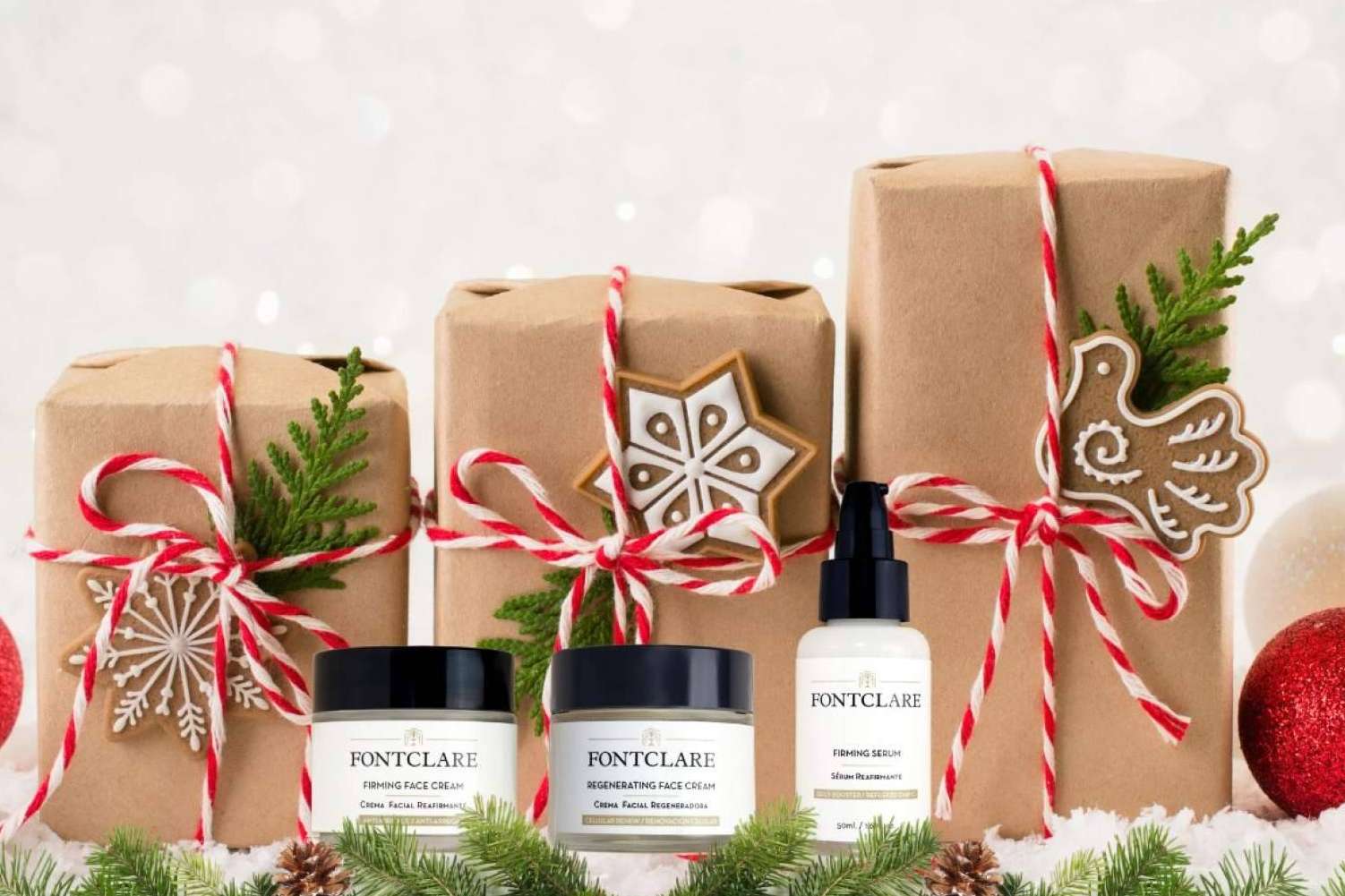 Regalos navideños que cuidan, FONTCLARE y su línea de cosmética natural para pieles sensibles y atópicas