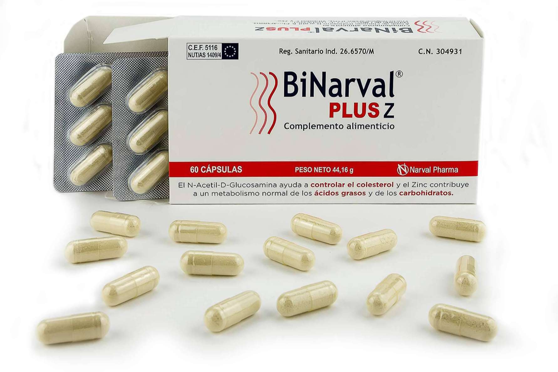 Binarval Plus Z, zinc y chitosán para el mantenimiento de peso y colesterol saludable