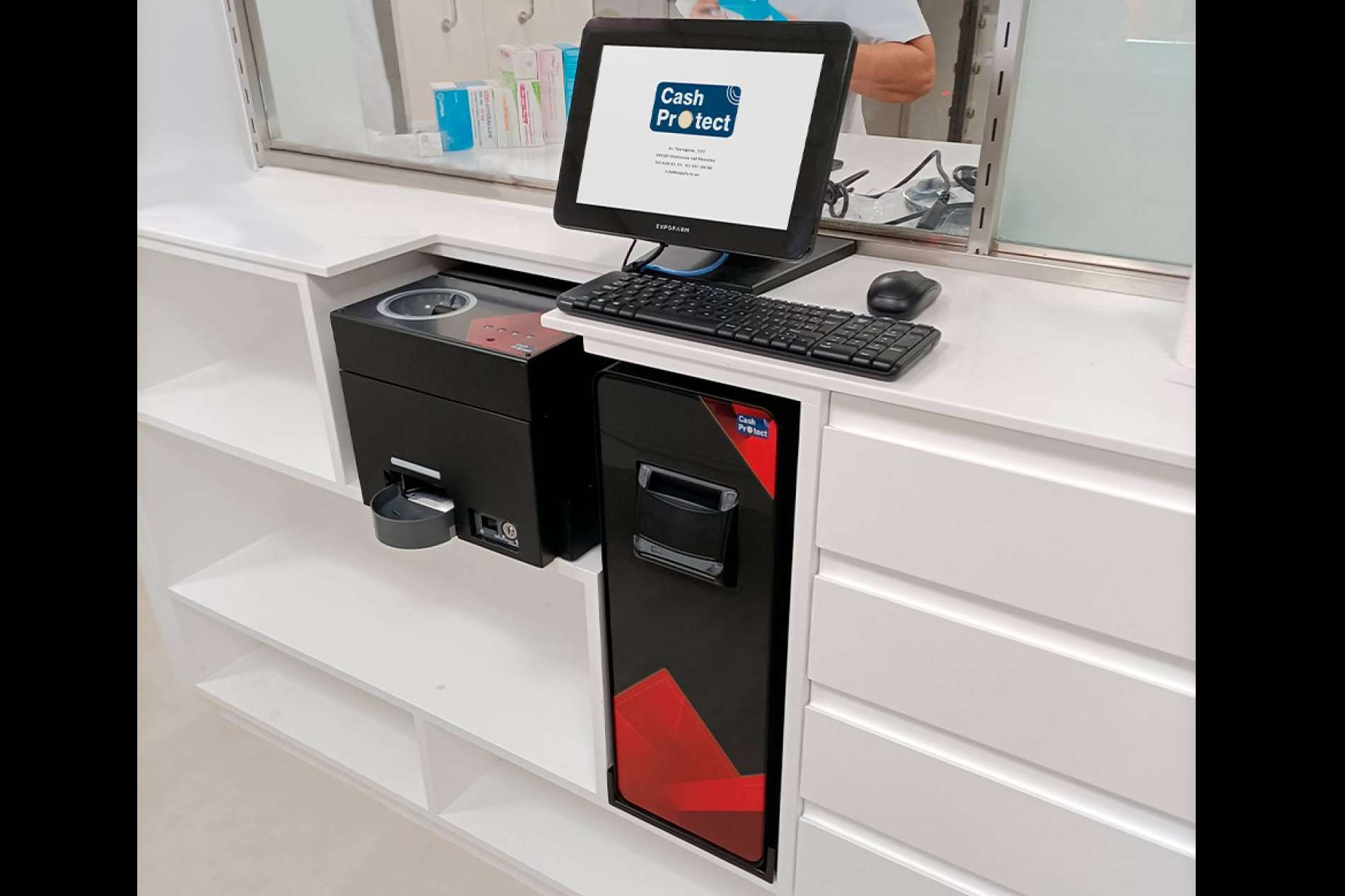 CashProtect garantiza seguridad y precisión en los pagos con su innovador cajón inteligente de cobro