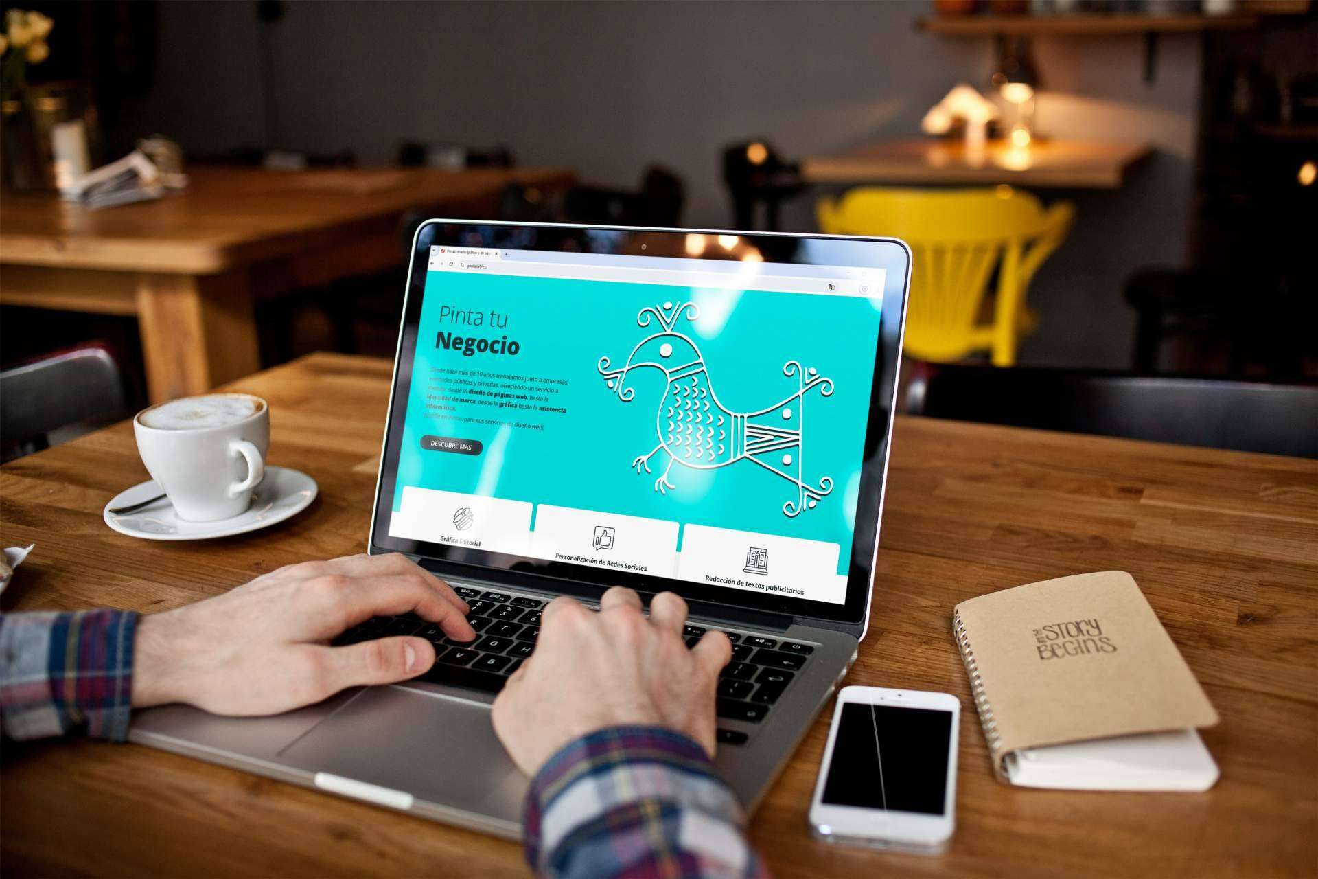 Diseño web, identidad de marca y desarrollo de apps PWA, la visión de Pintas