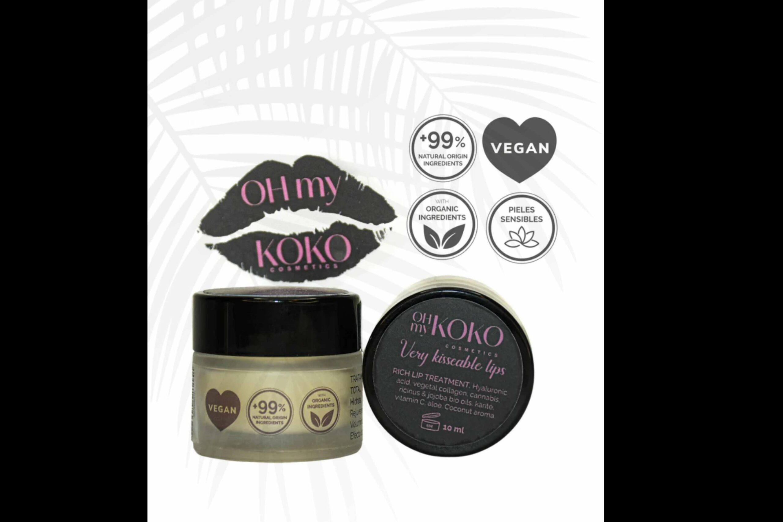 OhMyKoko revoluciona el cuidado labial con su labial vegano con ácido hialurónico y aceite de cannabis