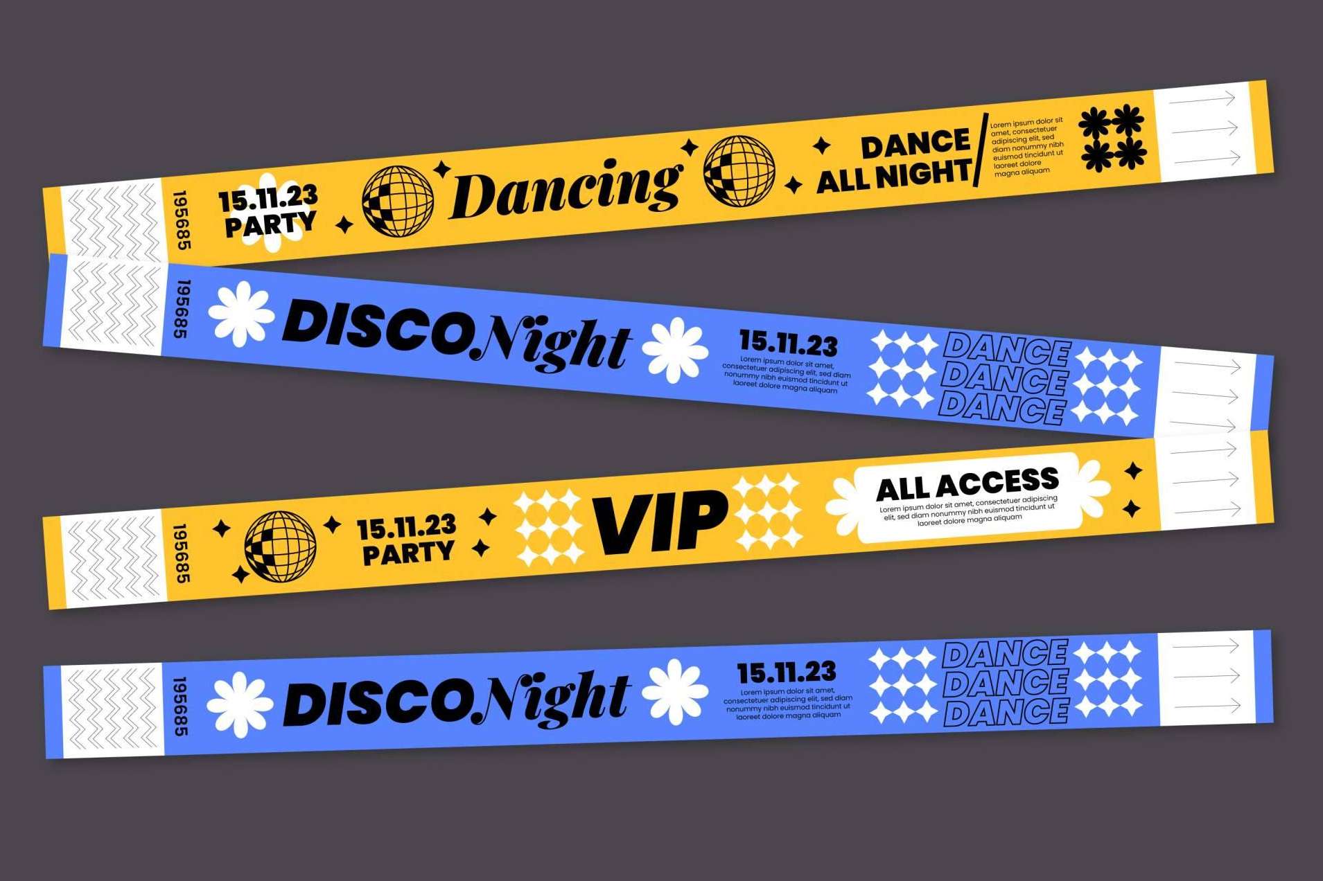 Identificación y estilo en las fiestas con las pulseras personalizadas de Misterpulseras.com