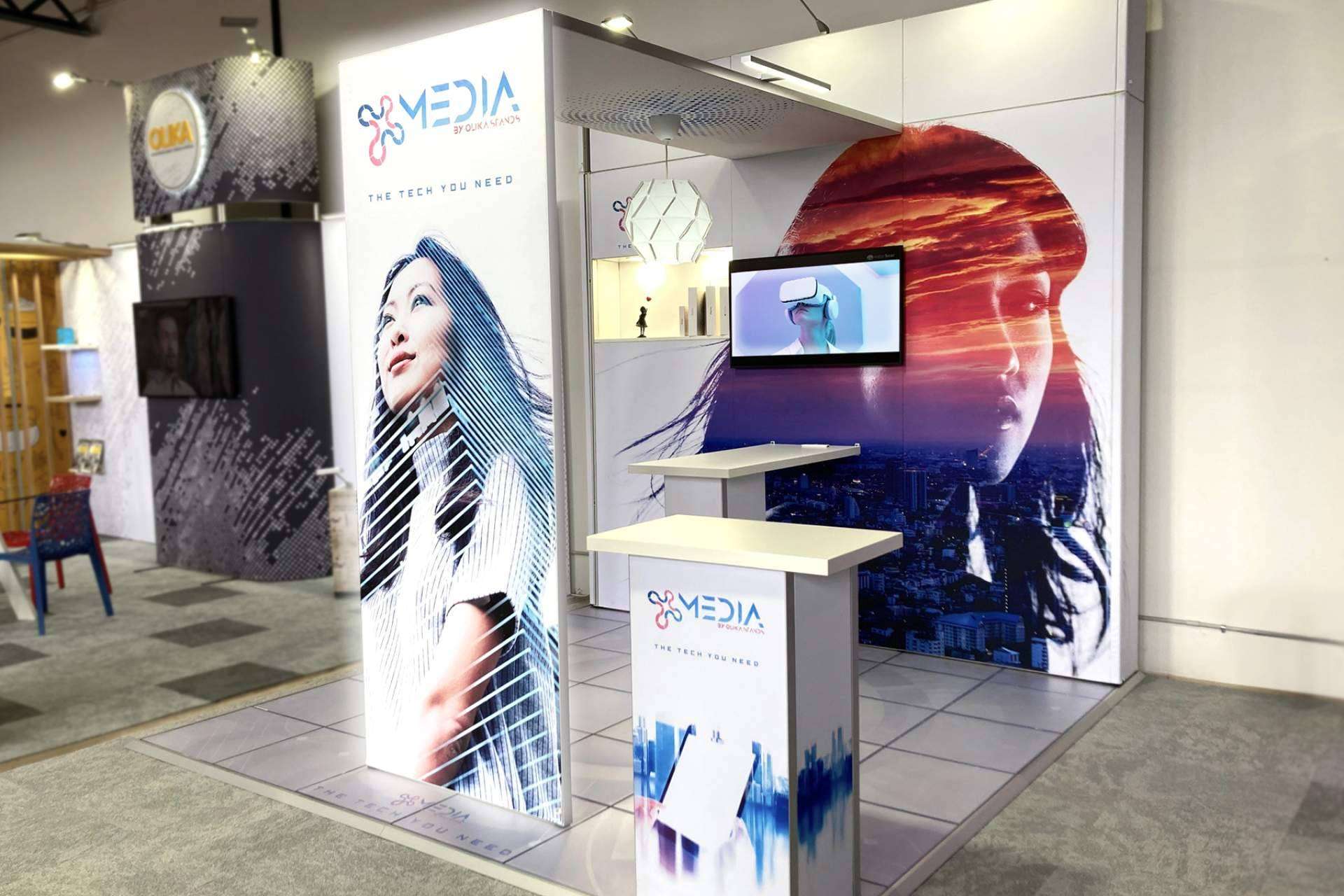 Stands sostenibles, la apuesta de Olika para el 2025