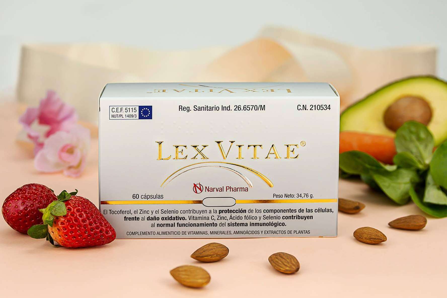 Cuidado facial natural desde dentro, Lex Vitae, el antioxidante oral de Narval Pharma