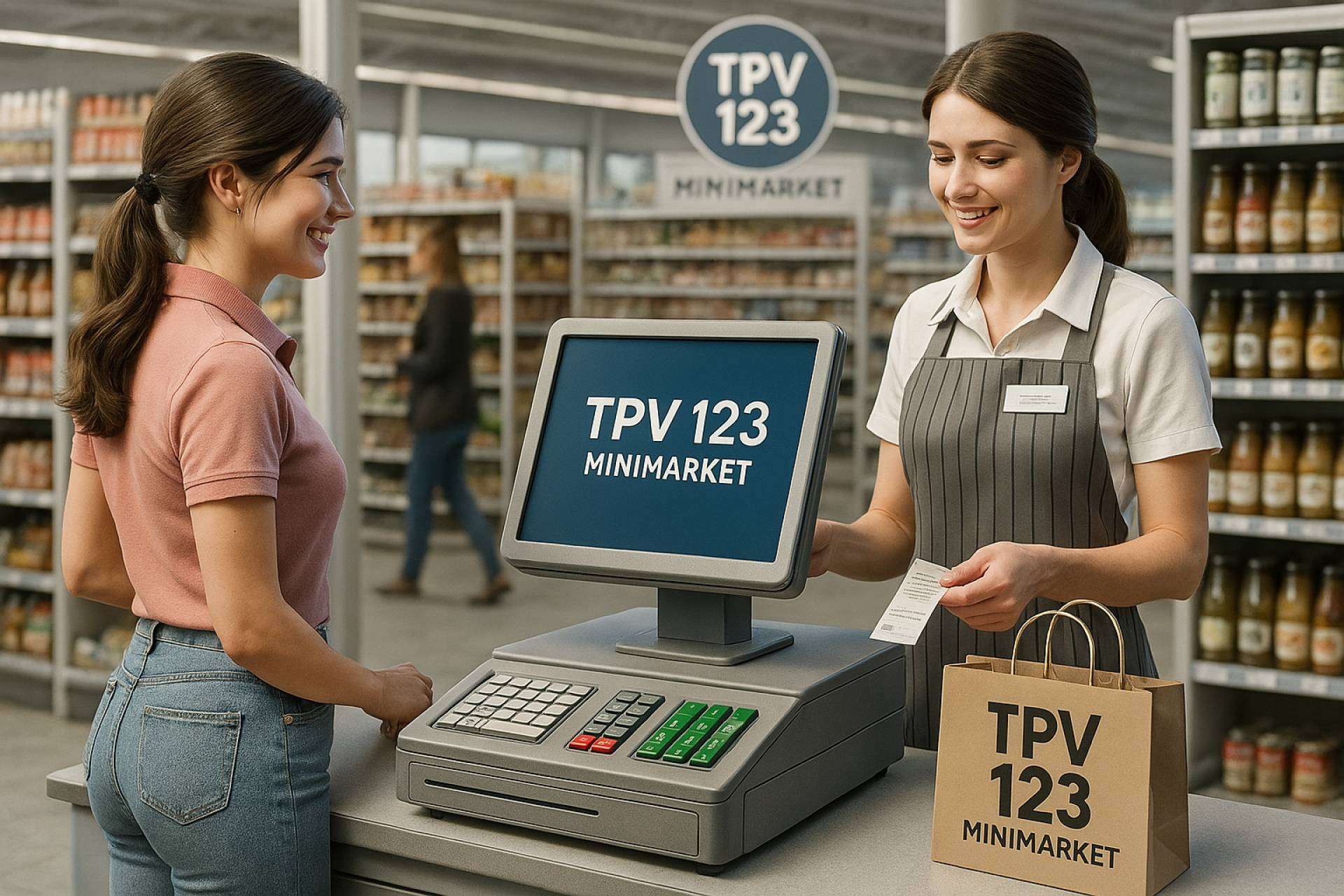 TPV 123 Minimarket mejora el control de inventario y ventas en supermercados y tiendas de alimentación