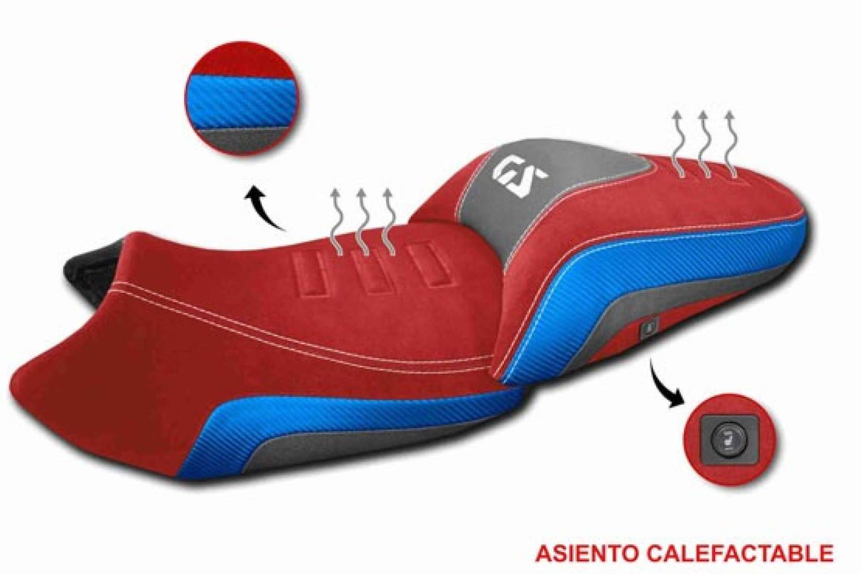 Fundas y asientos confort para motos y quads, la propuesta personalizada de JM Fundas