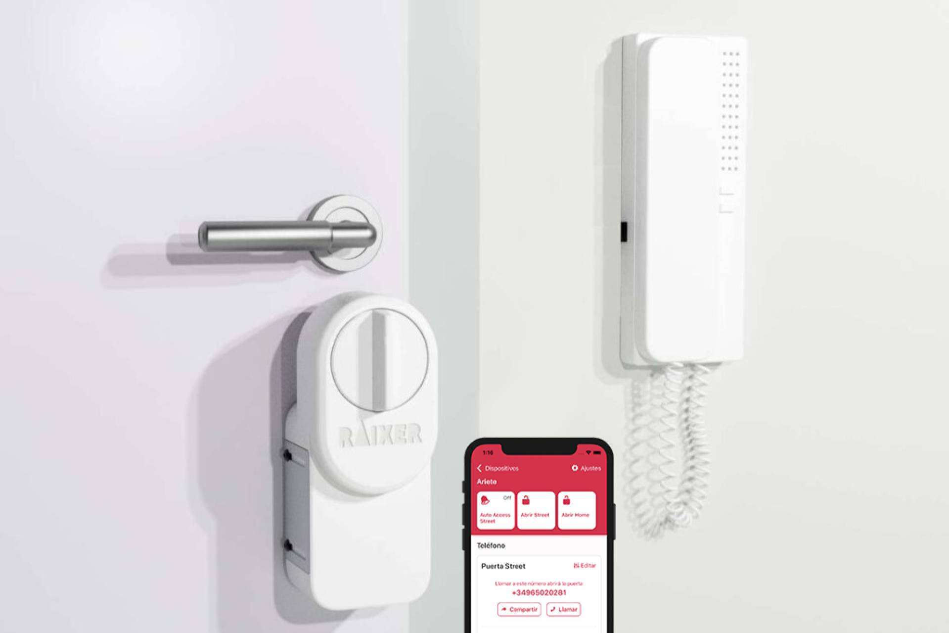 Raixer optimiza la gestión de accesos con cerraduras inteligentes controladas desde el móvil