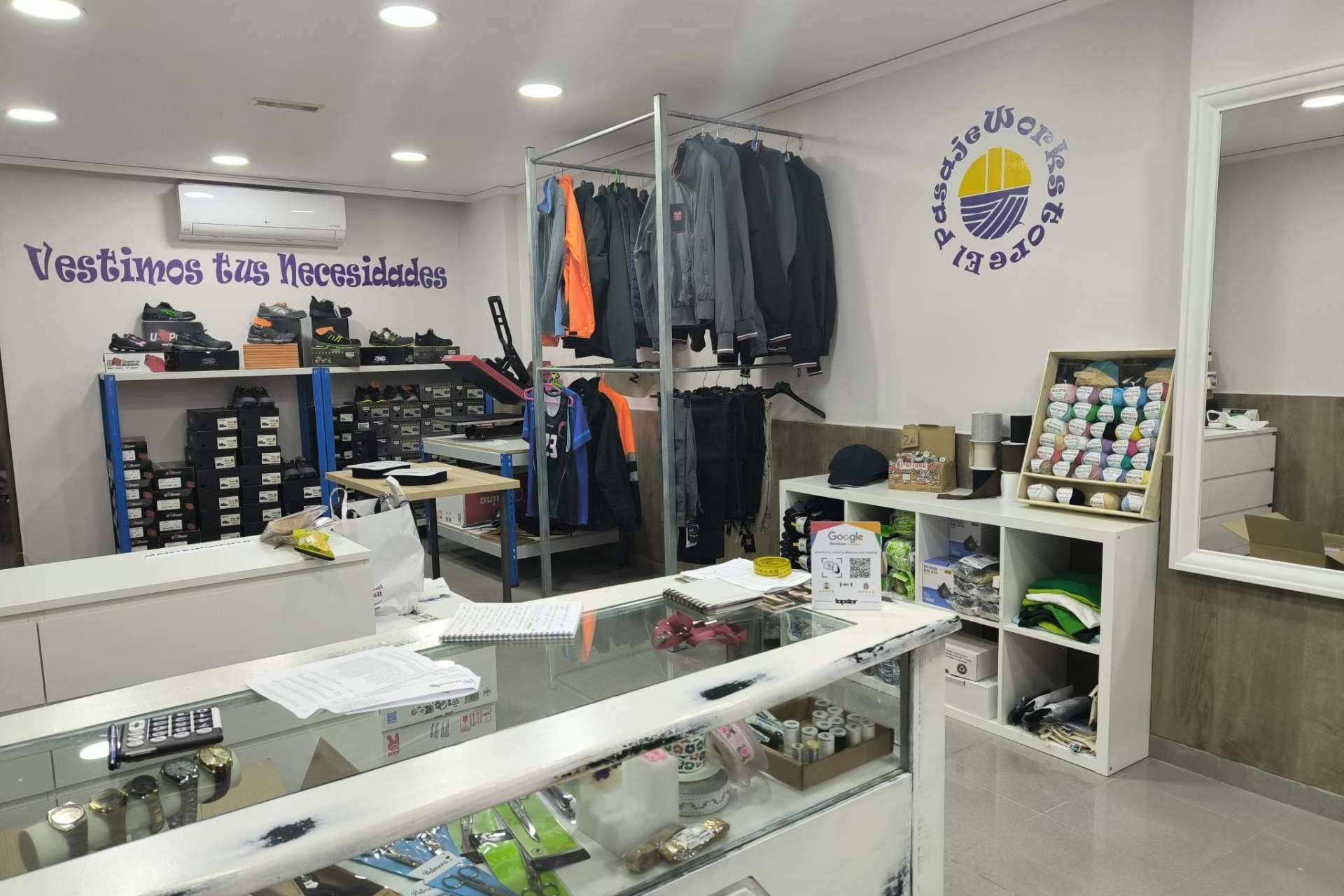 El Pasaje WorkStore se consolida como mercería experta en ropa laboral y atención a grandes y pequeños clientes