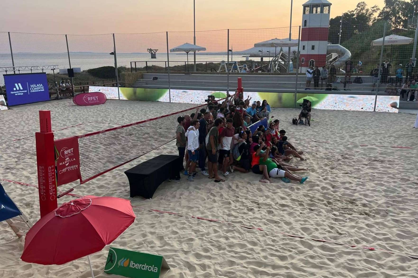Geiser Pro Beach con su modelo TOTEM PRO XL elegido para la final del Campeonato de España de Tenis Playa