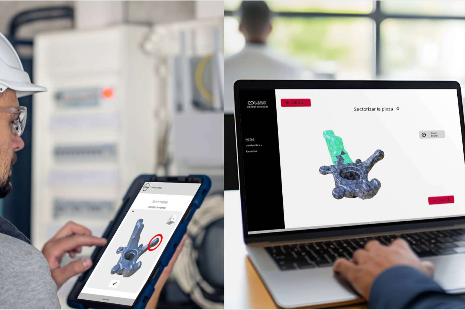 REM Experience presenta su herramienta para el control de calidad de Nissan Cantabria