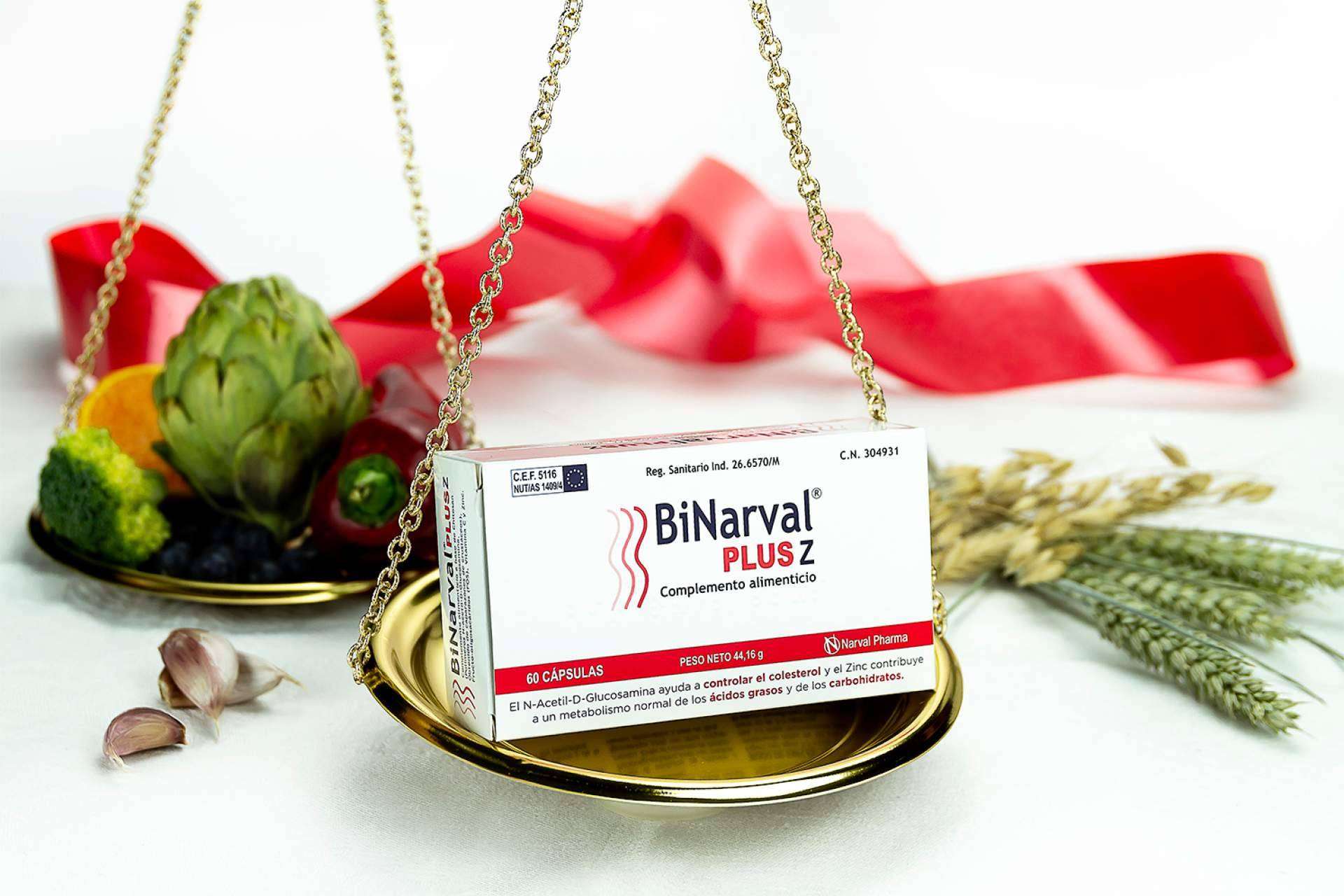 Narval Pharma presenta Binarval Plus Z para el control del peso y del colesterol