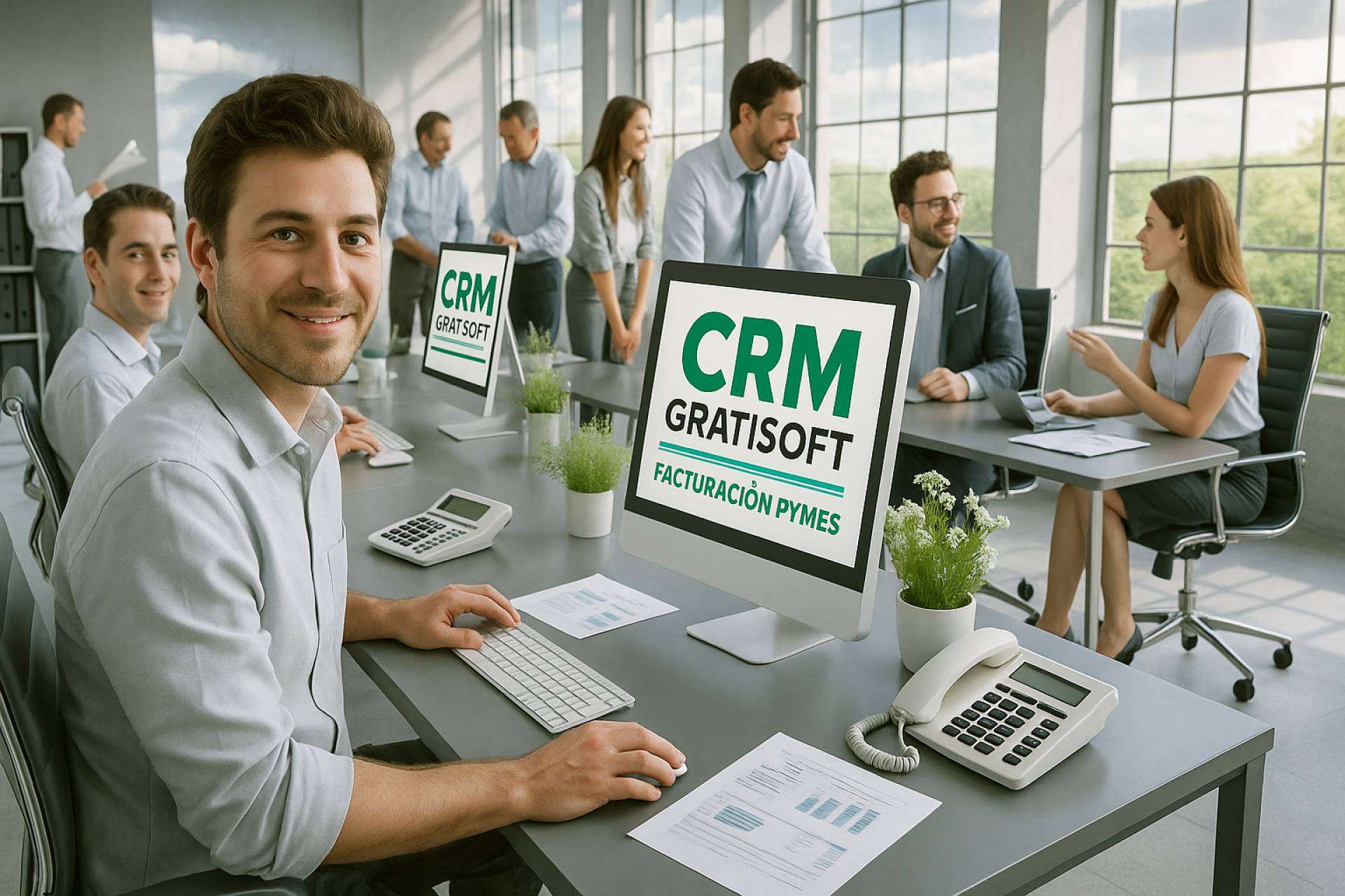 CRM, facturación y control de ventas para pymes y autónomos con la solución integral de Gratisoft