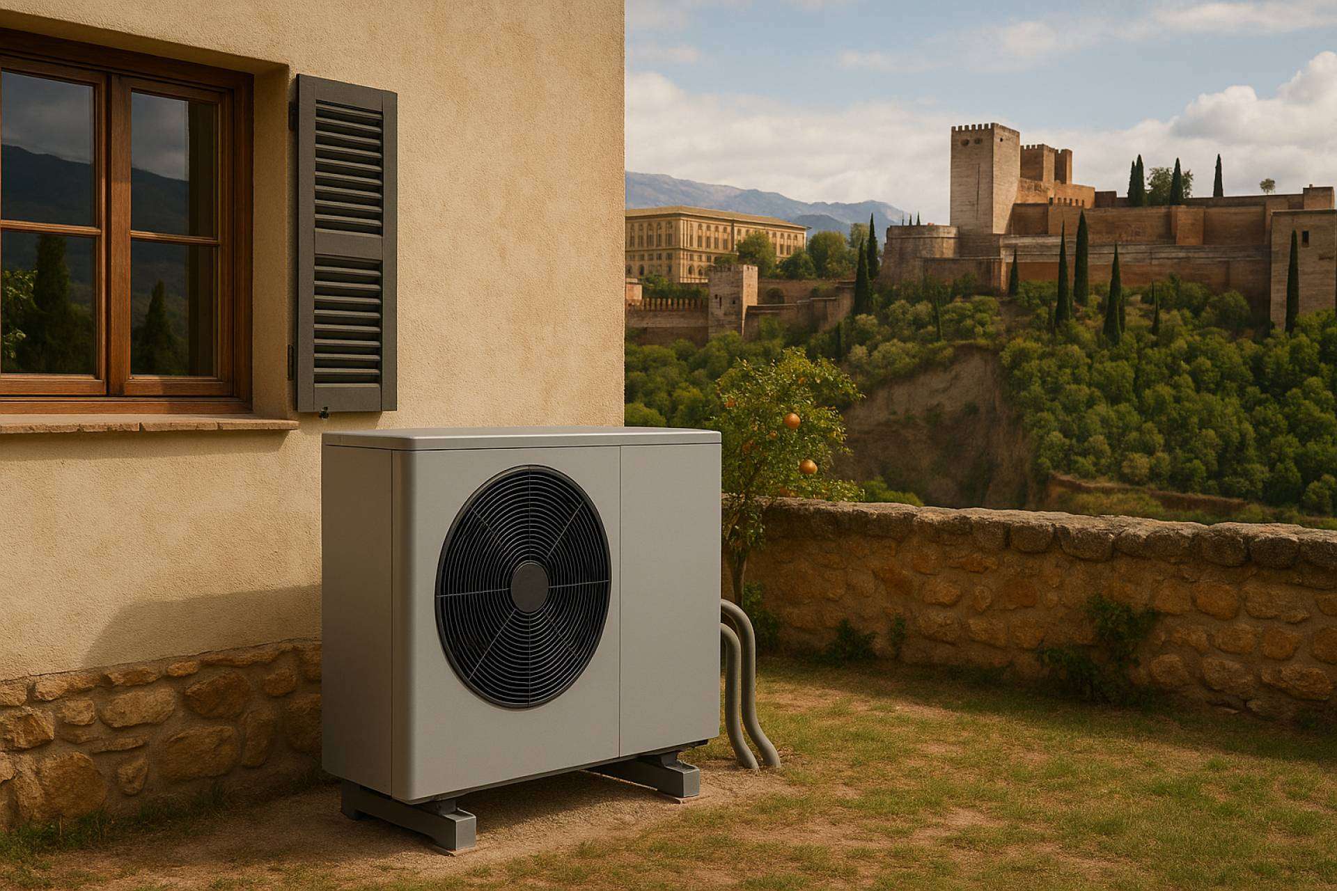 Naturclima impulsa el uso de aerotermia en Granada como solución eficiente para climatización del hogar