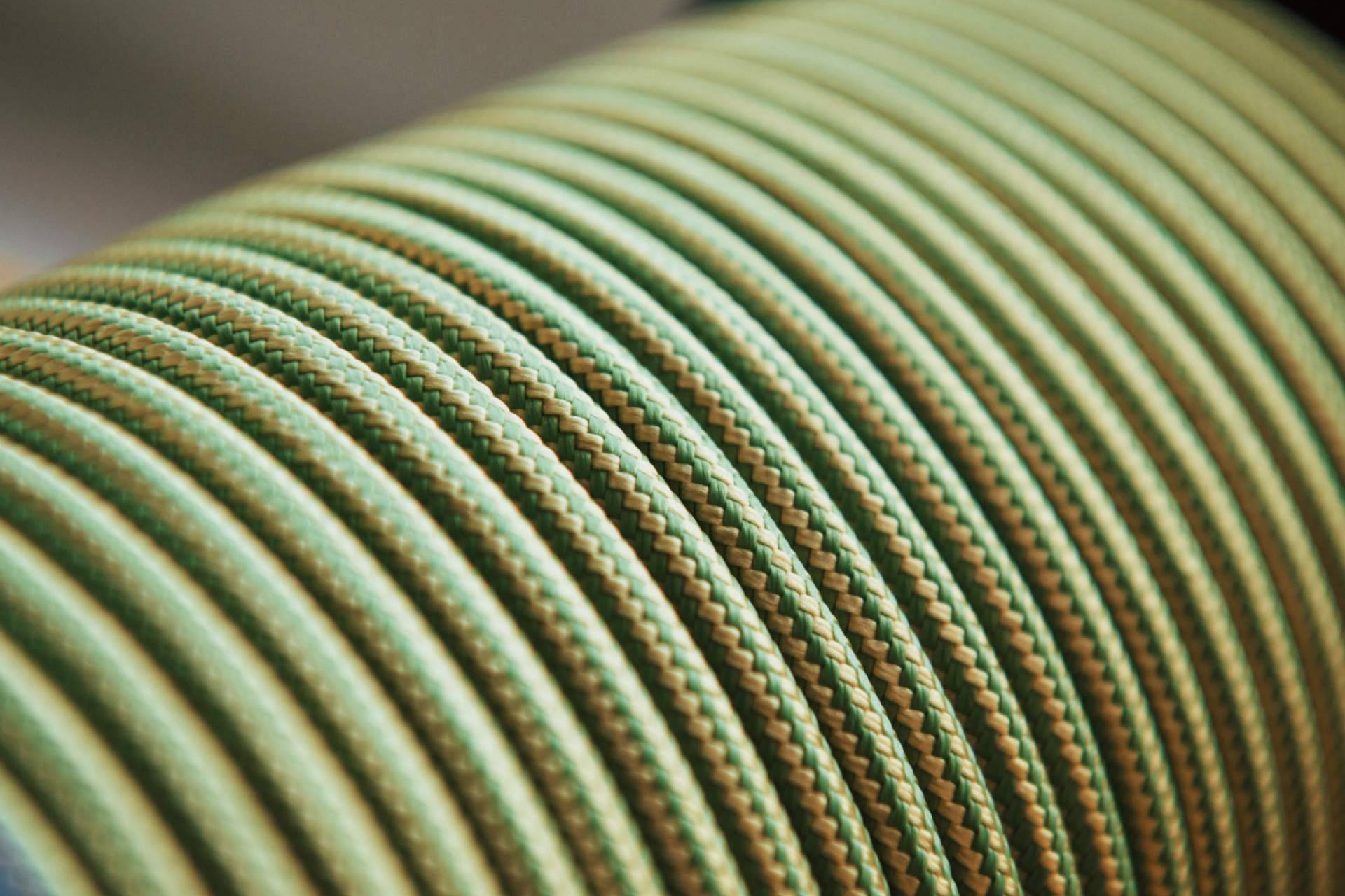 Cables textiles decorativos de Cablelamp, una opción artesanal para crear lámparas únicas