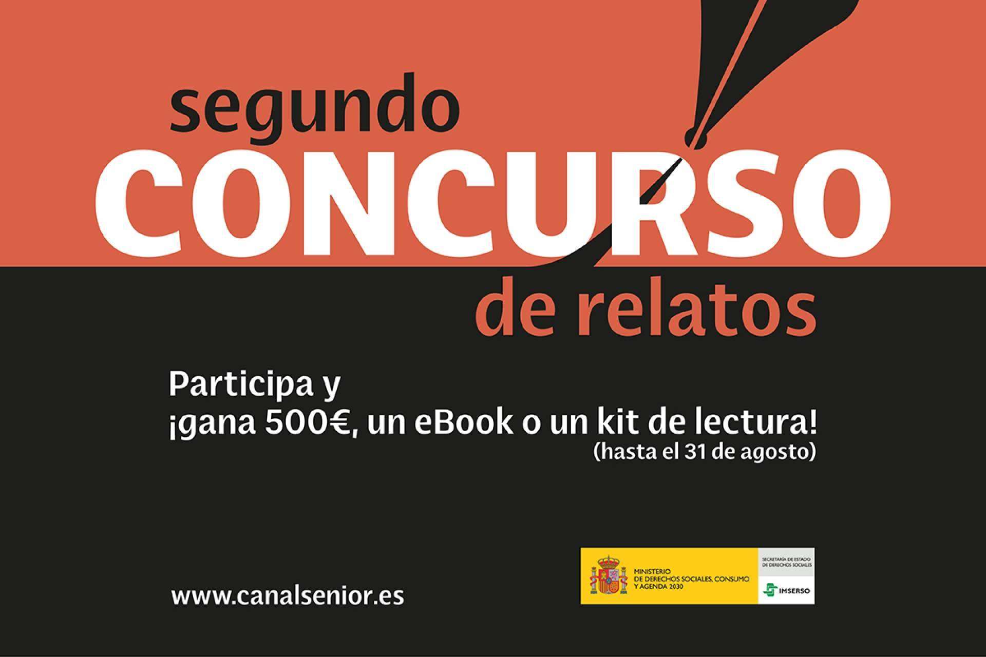 Canal Sénior presenta el II Concurso de Relatos y ofrece la posibilidad de ganar 500€