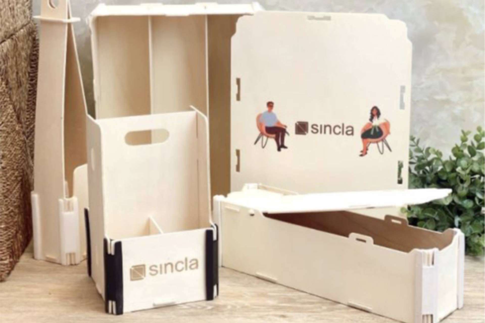 Diseño, funcionalidad y sostenibilidad, las nuevas cajas de madera personalizadas de Sincla