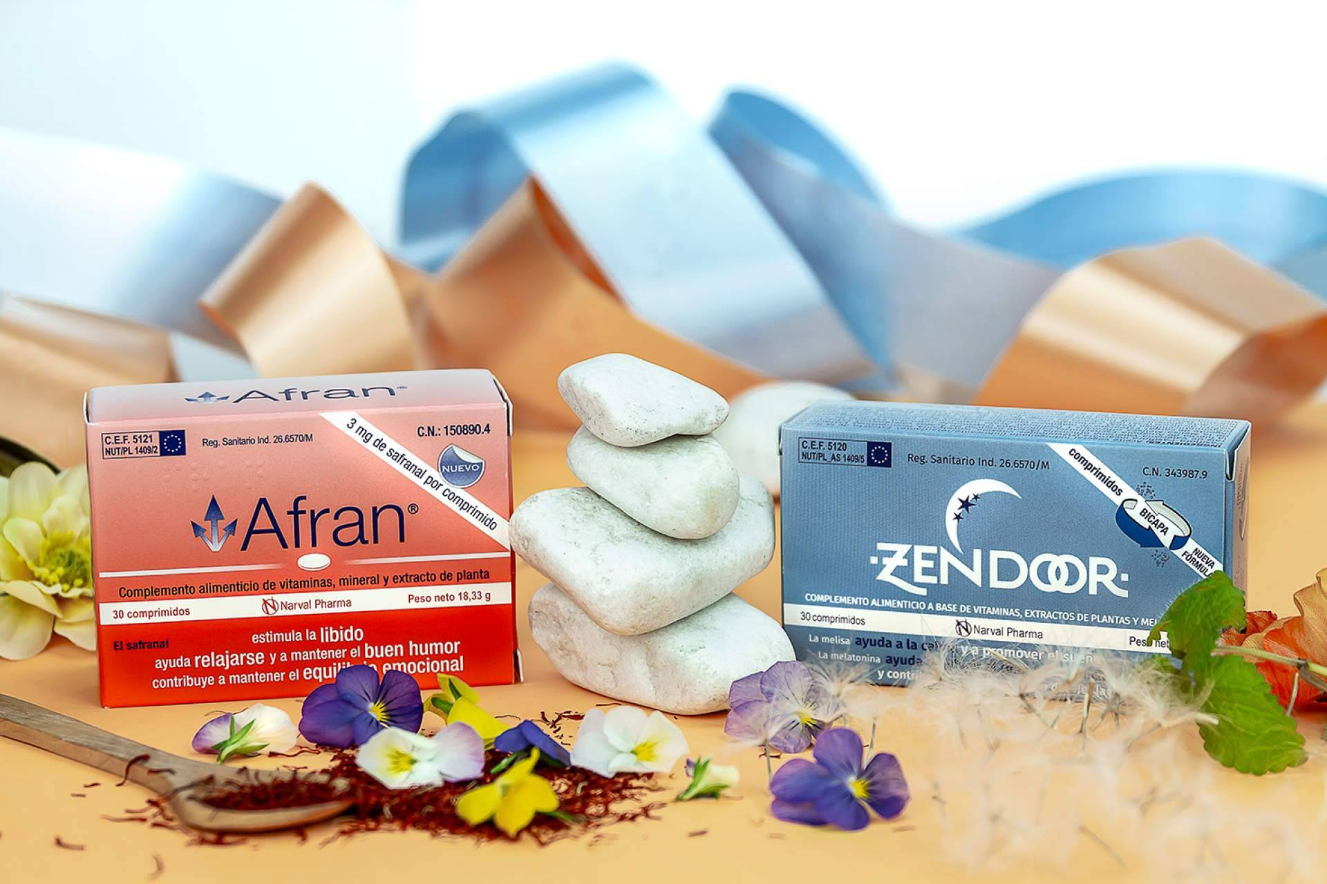 Narval Pharma lanza Afran y Zendoor, complementos para equilibrio emocional y descanso respaldados científicamente