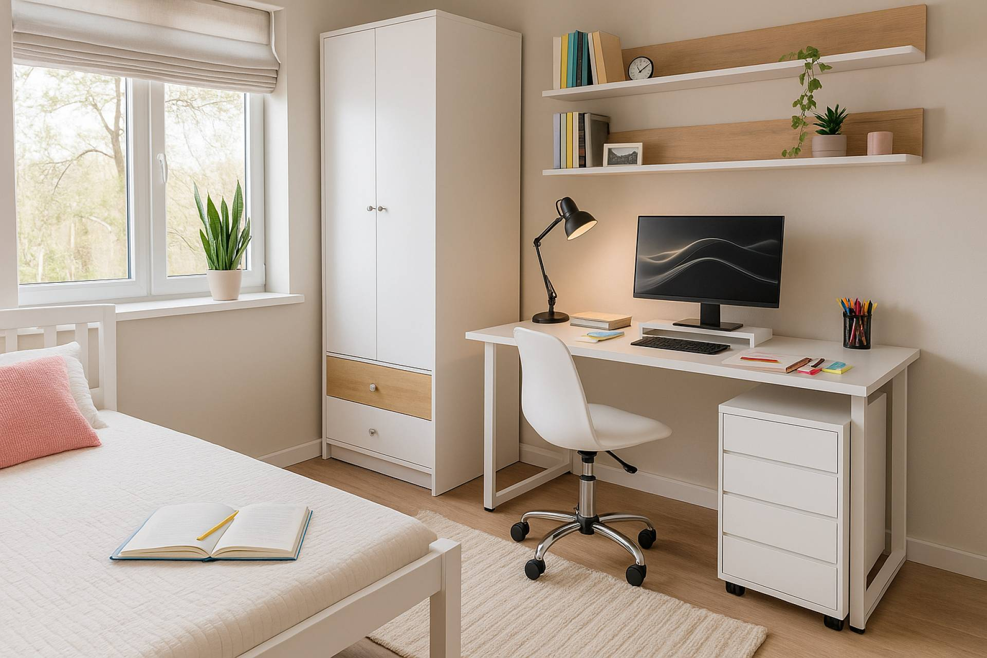 Cómo preparar la vuelta al cole con los muebles de Aosom.es para tener un entorno de estudio funcional y cómodo