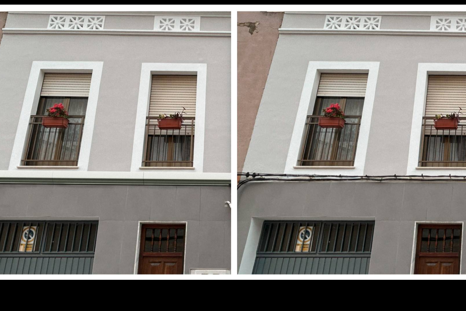 El impacto silencioso de los cables en la fachada; un elemento que genera rechazo