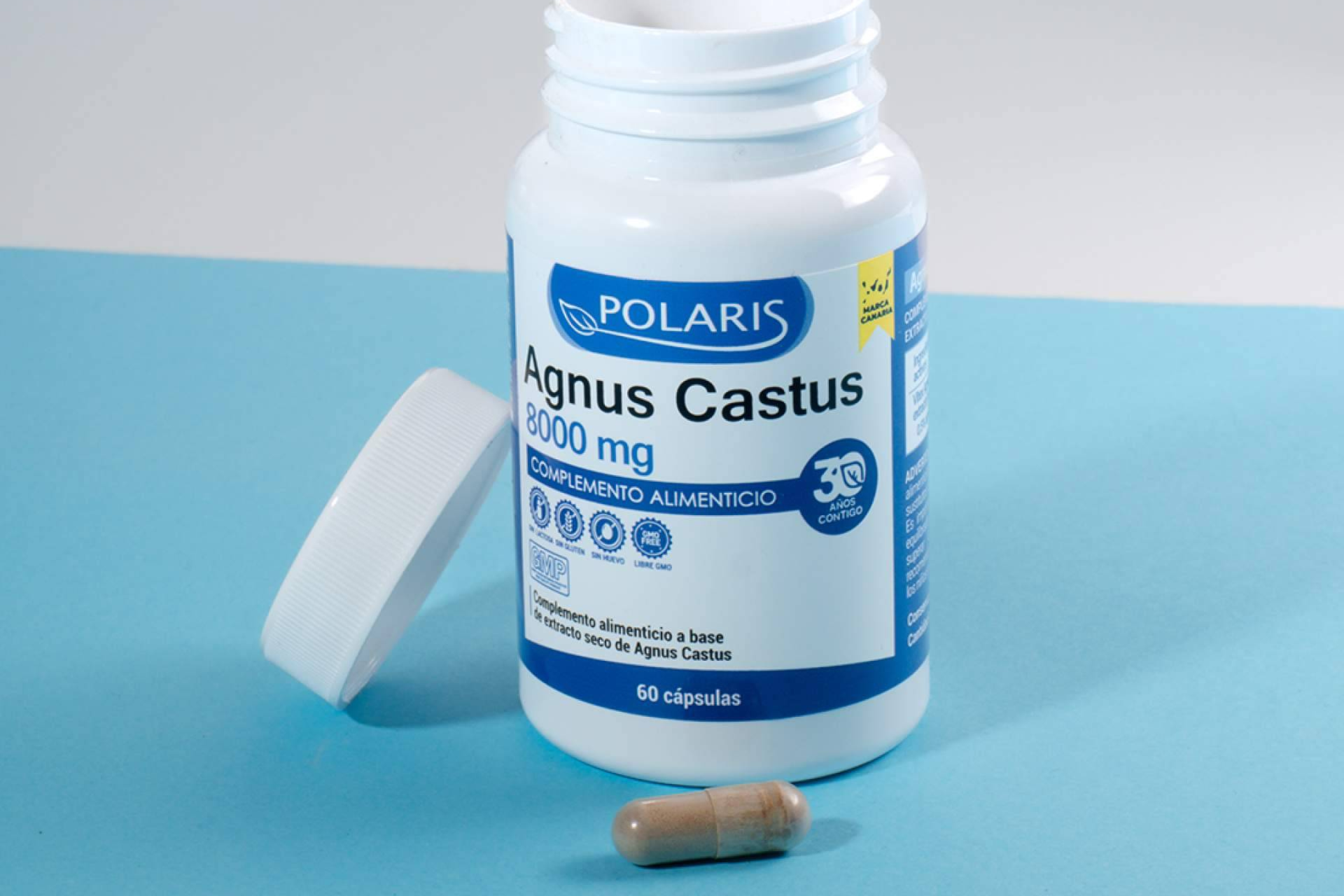 Agnus Castus 8000mg, ahora con fórmula mejorada y sello Polaris de calidad natural