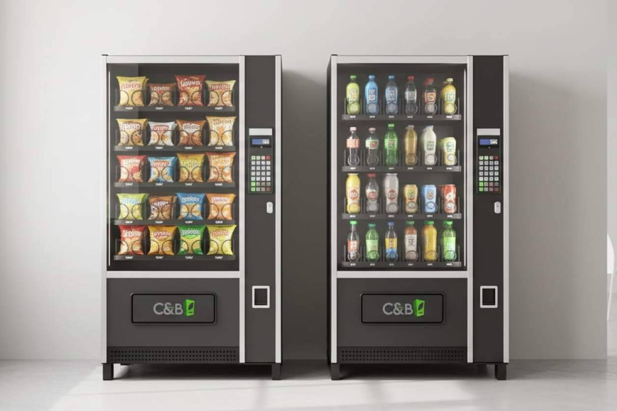 Máquinas vending a medida, C&B Señor amplía su catálogo con opciones configurables para empresas en Madrid