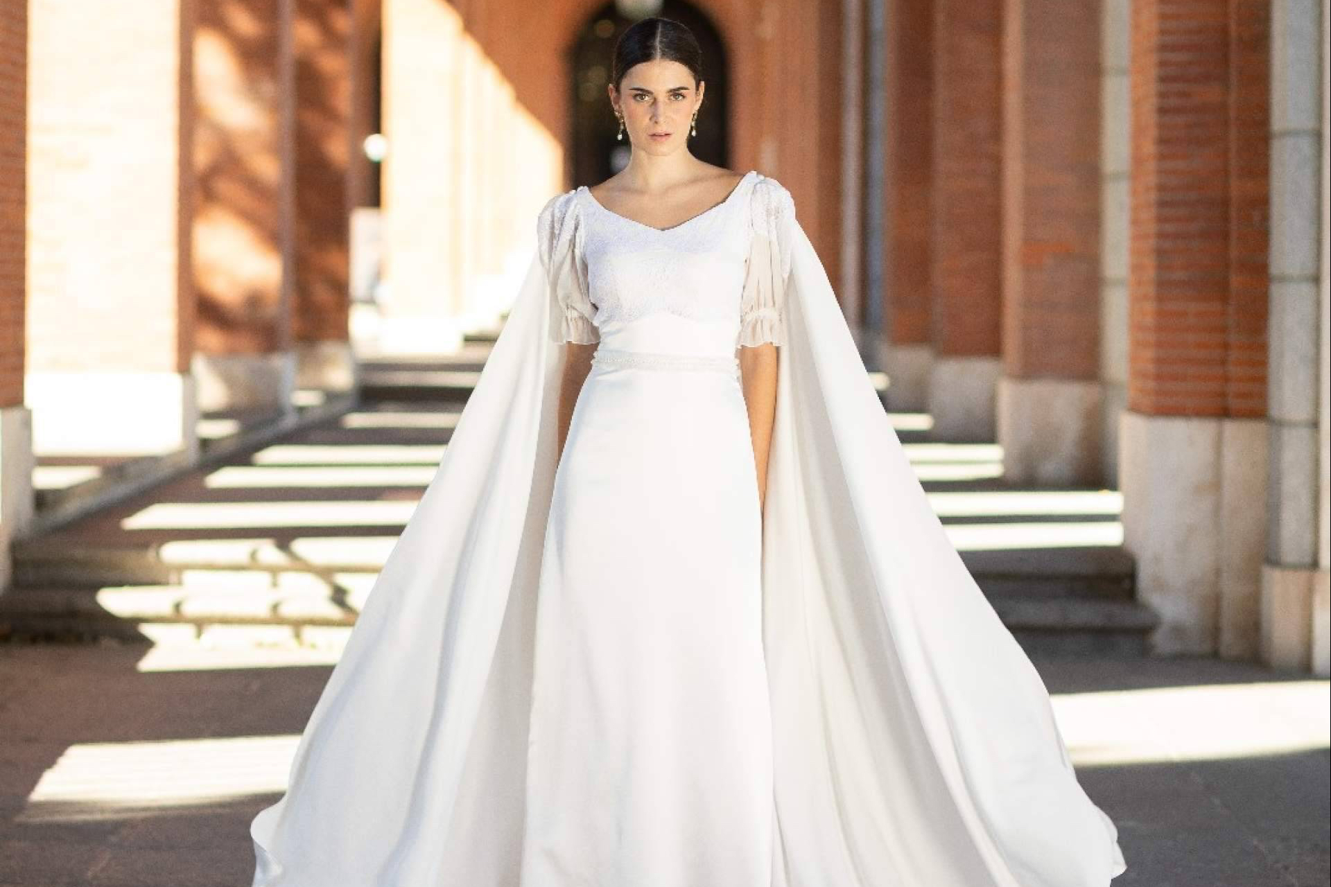 Vestidos de novia a medida en Madrid con el sello artesanal de Luz Marina Cruz