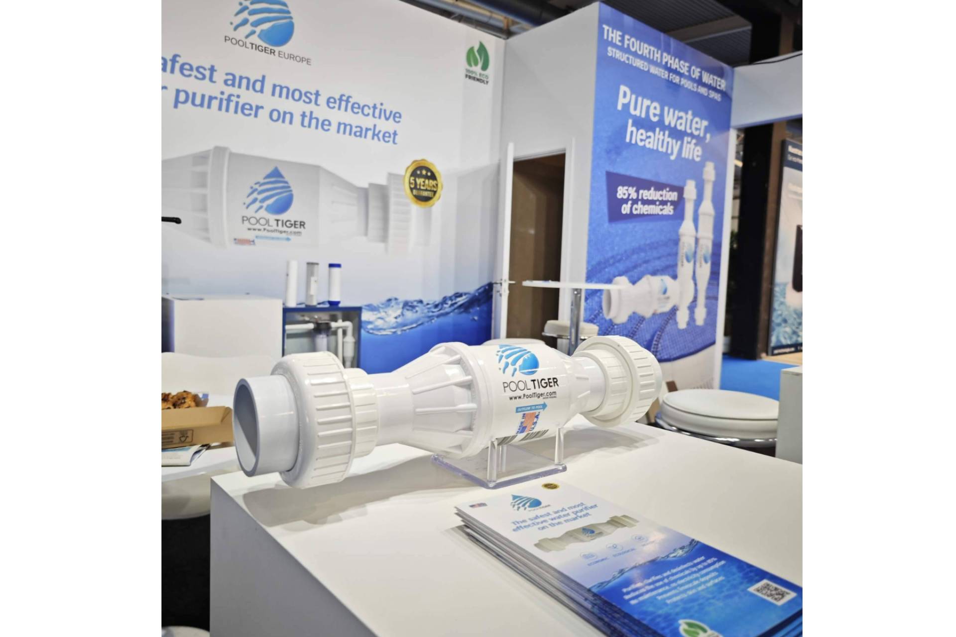 Pool Tiger Europe presenta su tecnología ecológica en Piscinas & Wellness Barcelona 2025