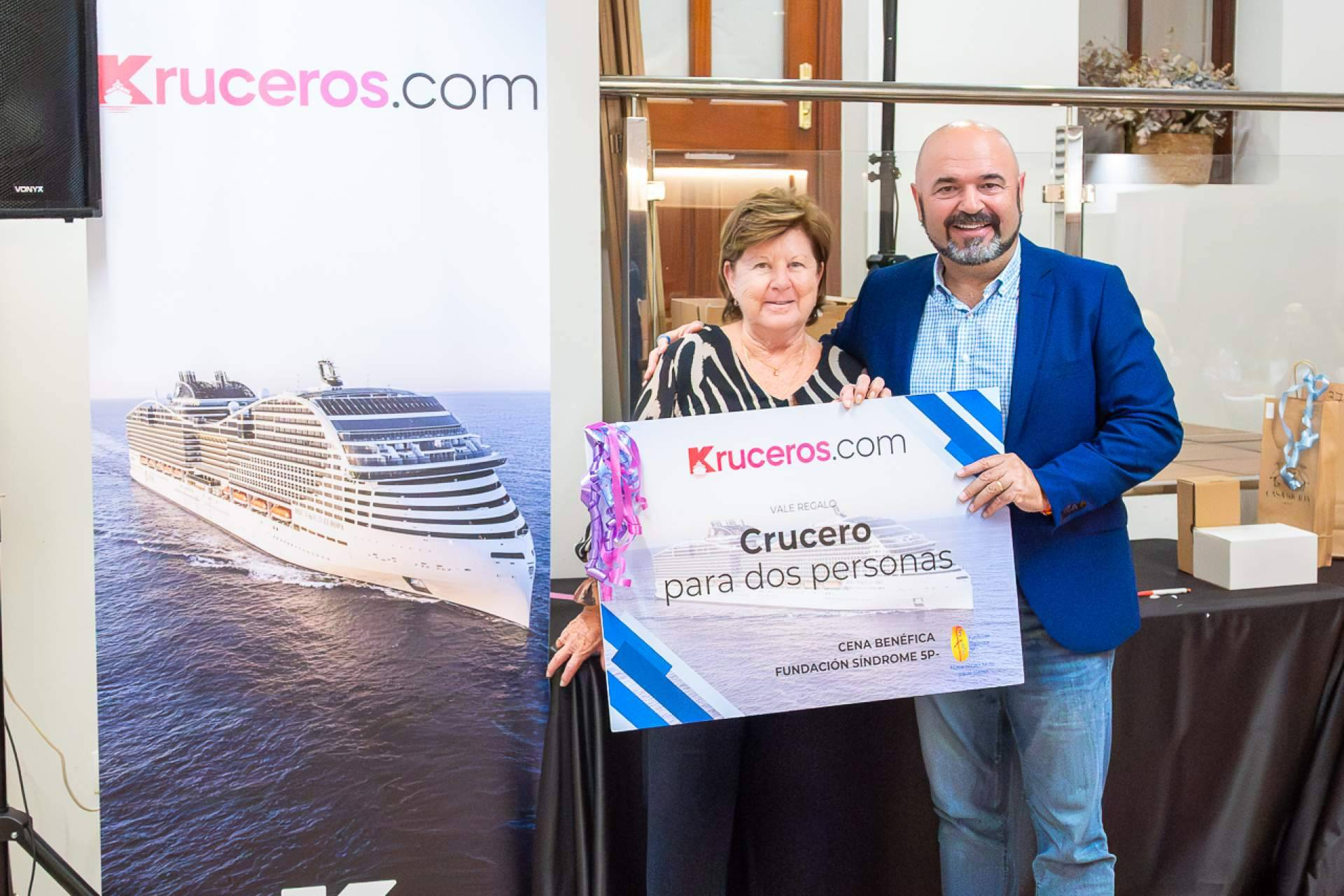 Kruceros.com colabora con la Asociación Síndrome 5p regalando un crucero solidario en su gala benéfica