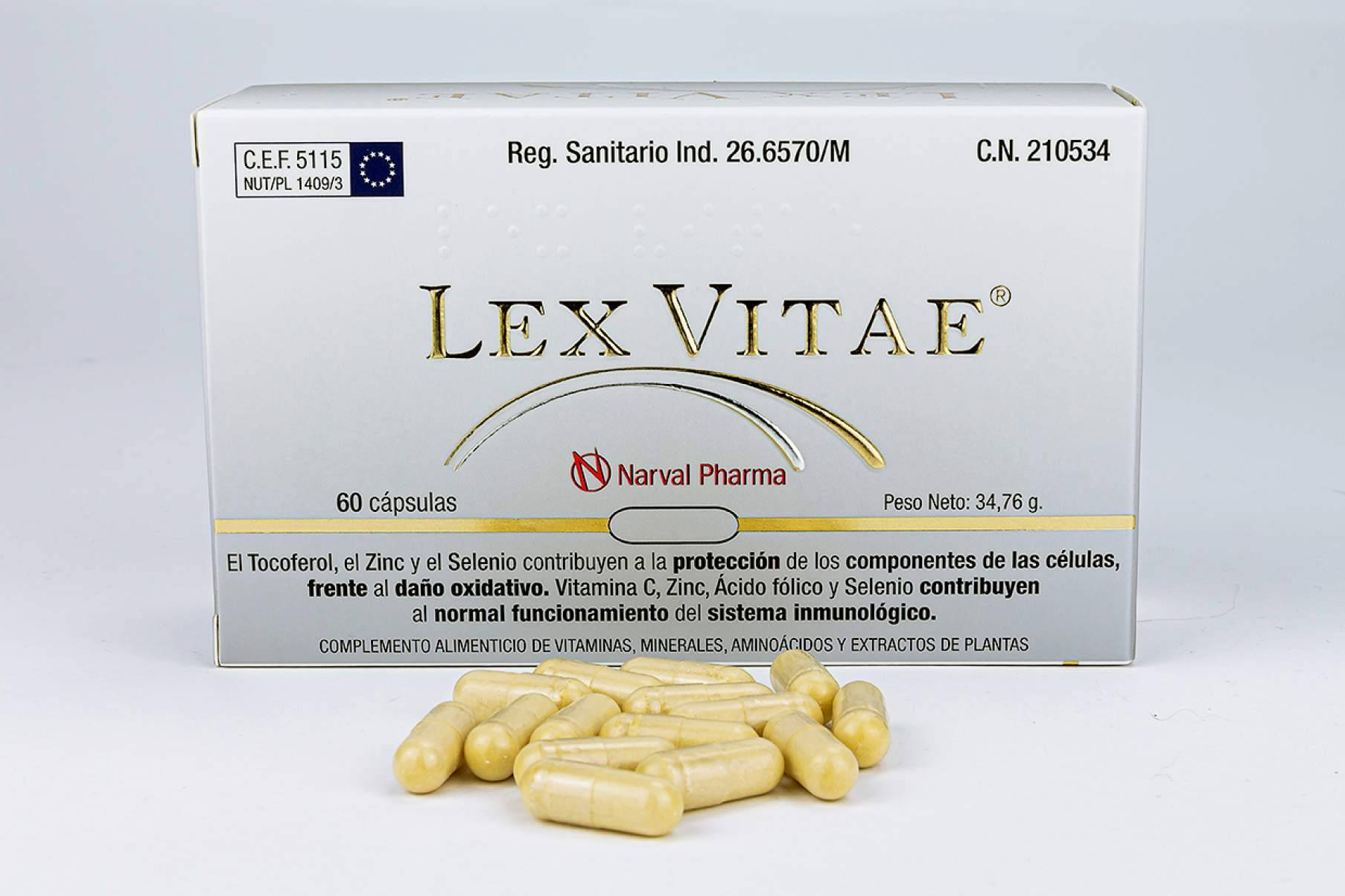 Lex Vitae, antioxidante oral completo que también protege el cabello; propuesta de Narval Pharma