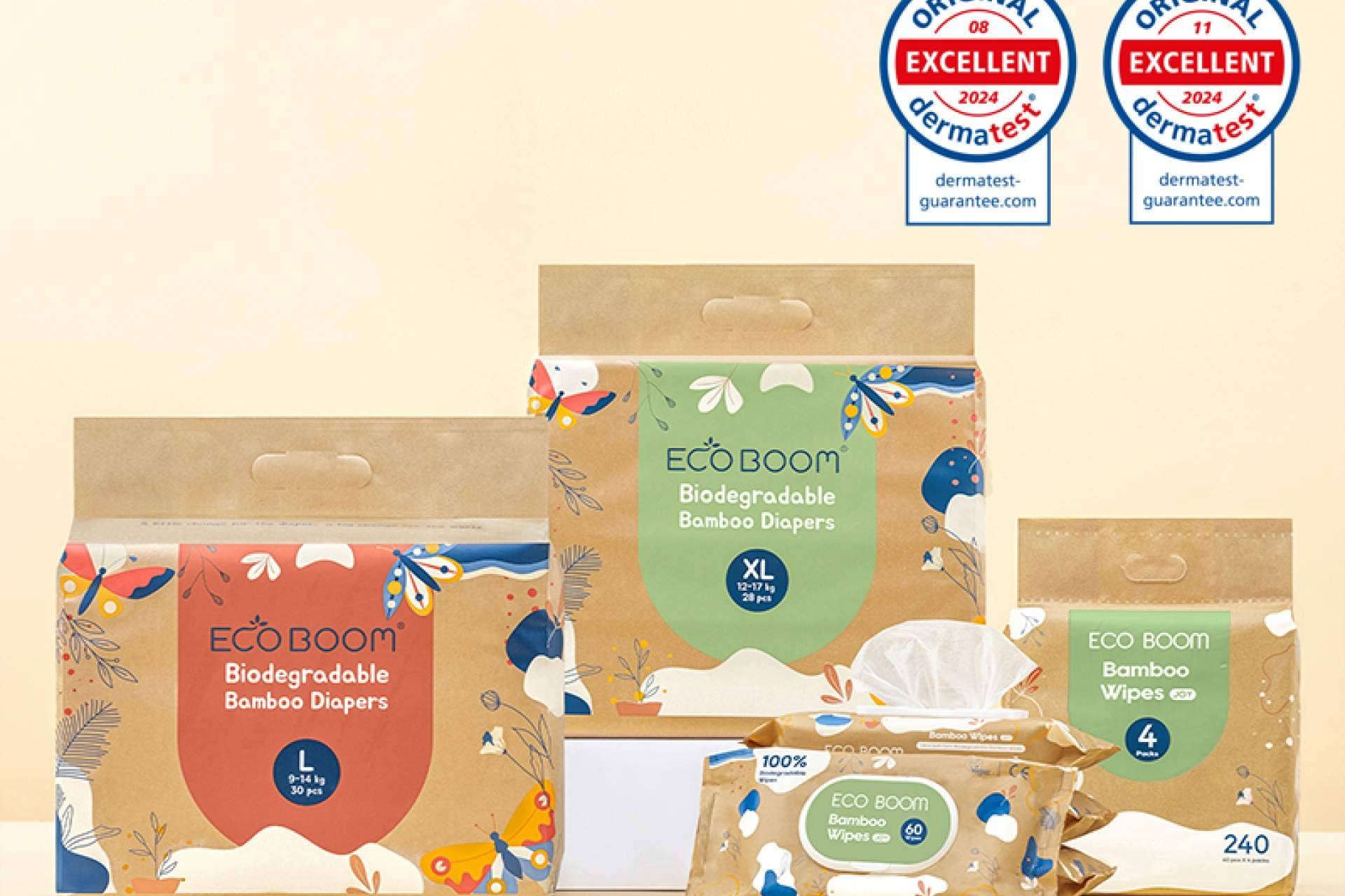 Ecoboom ofrece pañales y productos ecológicos de bambú 100 % biodegradables para bebés y hogares responsables