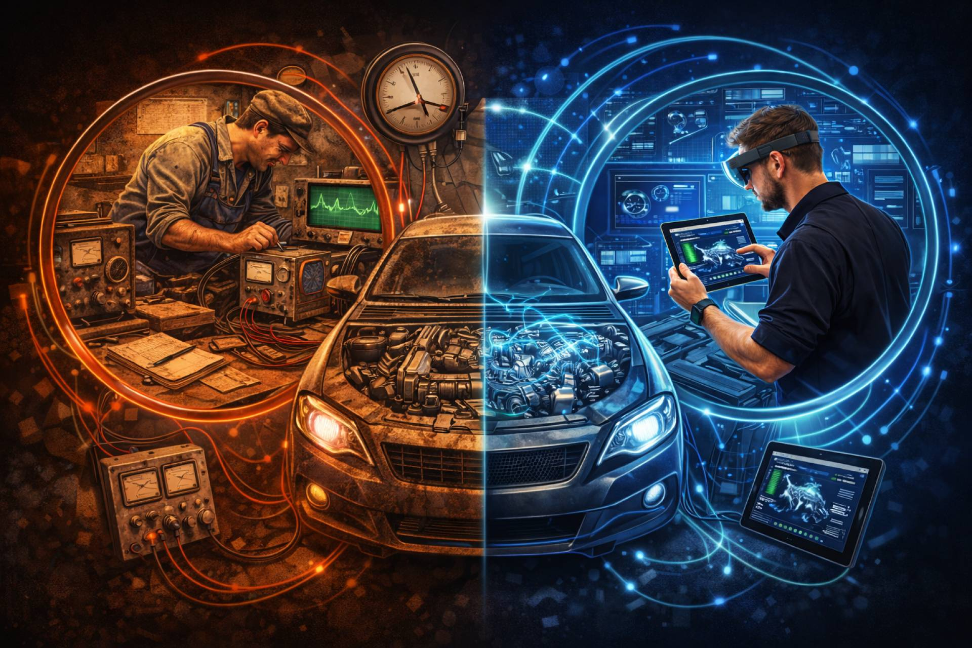 Cada reparación comienza con datos; por qué el taller moderno ya trabaja como un laboratorio