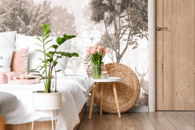 Zonas del hogar donde el papel pintado autoadhesivo marca la diferencia