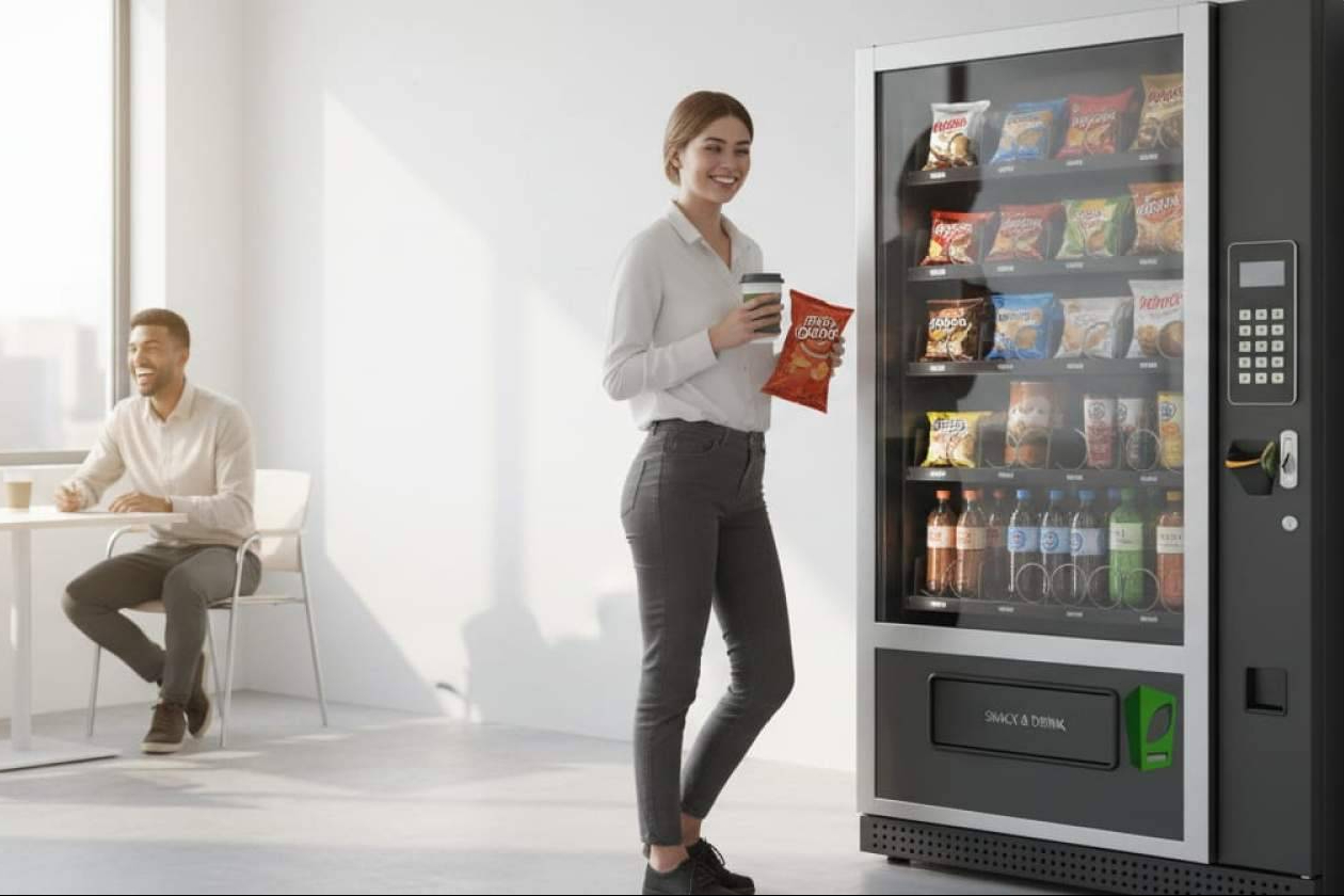 Vending para empresas con personalización; una solución pensada para cada entorno profesional