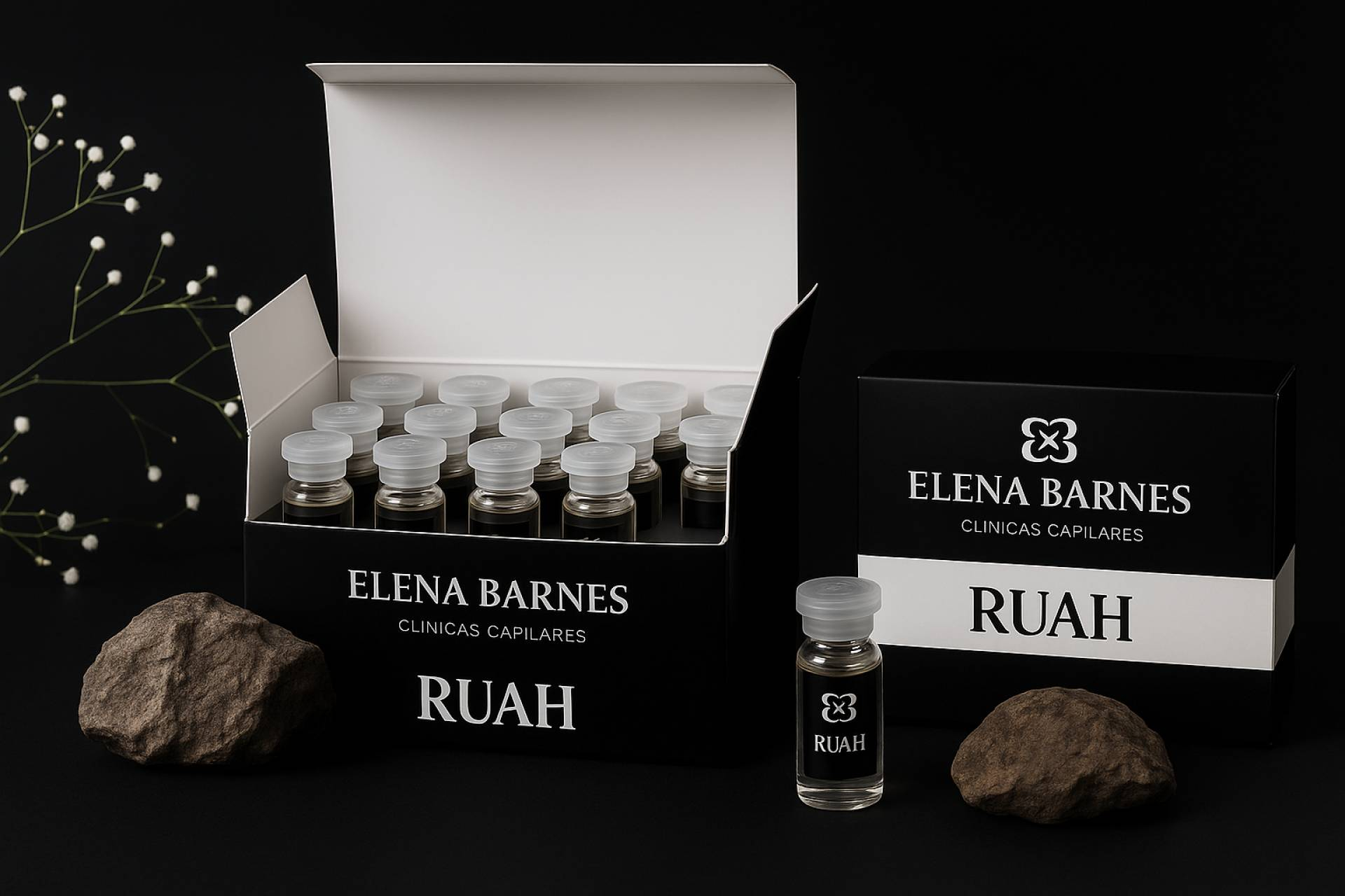 Elena Barnes lanza su nueva tienda online de productos cosmecéuticos capilares de fabricación propia