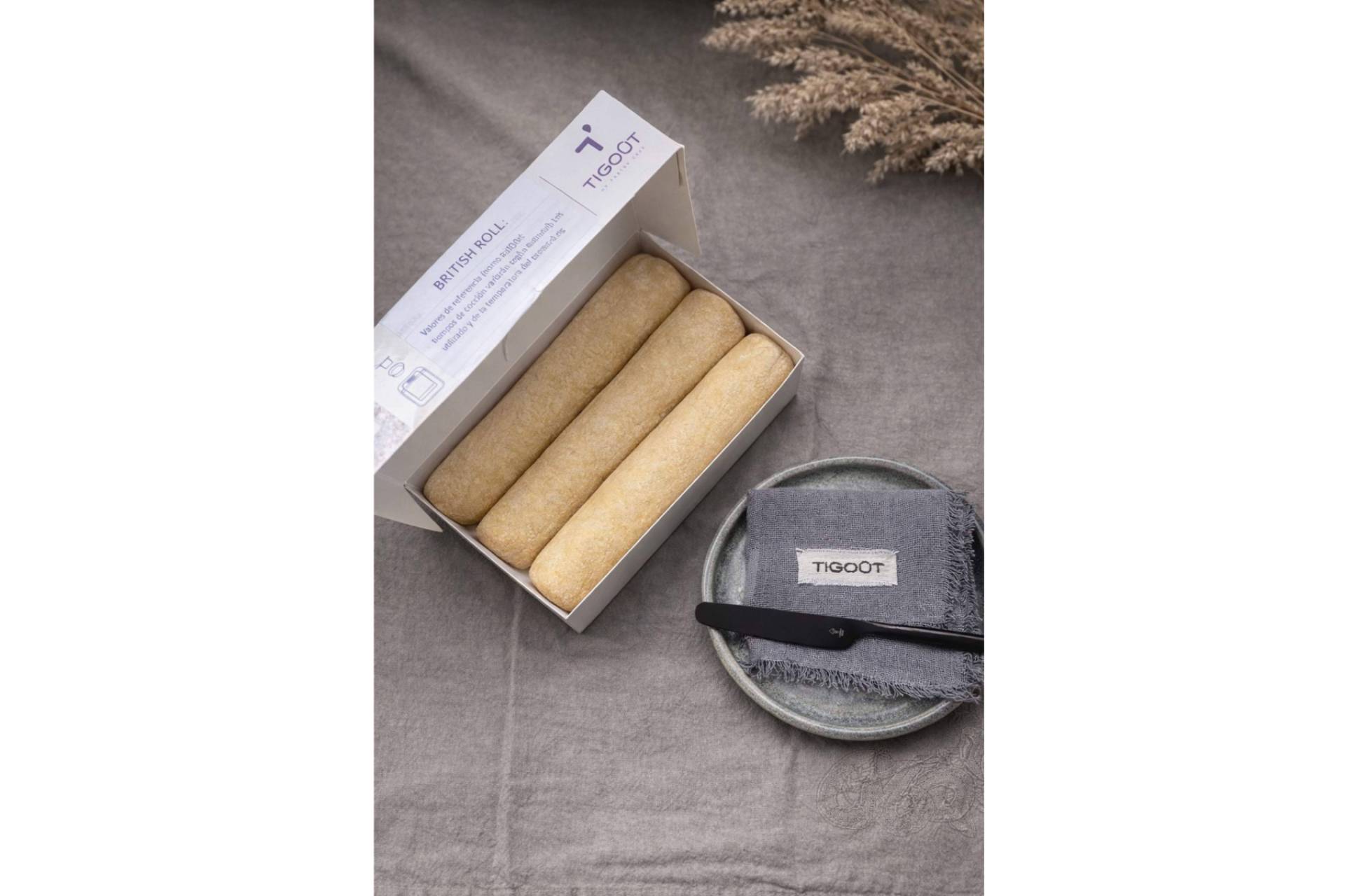 Tigoût lanza en España sus rolls de pastelería listos para hornear en casa, en airfryer u horno