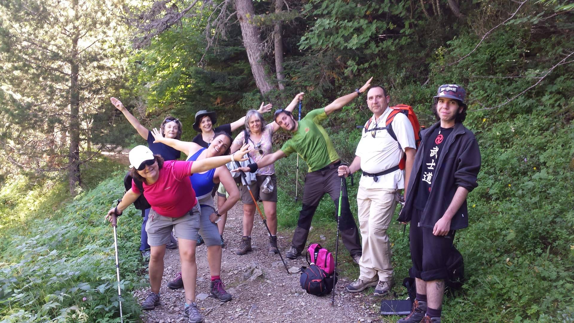Vacaciones activas en familia en plena naturaleza