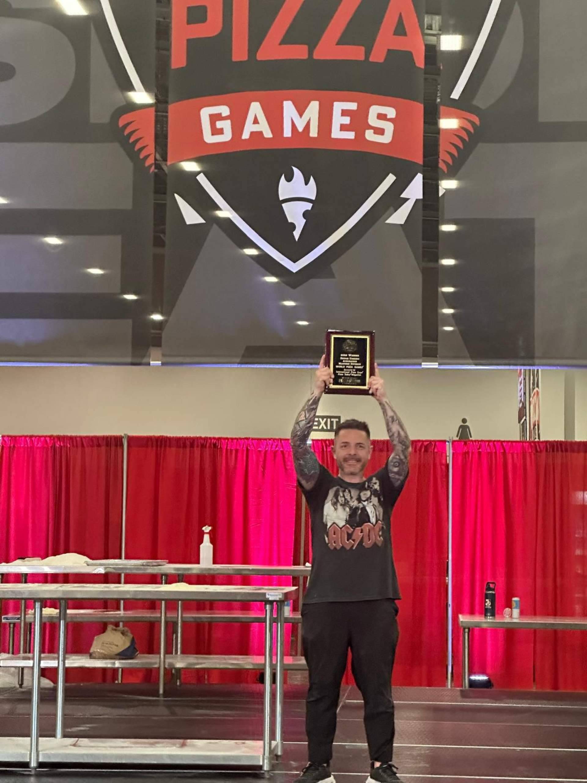 Francis Tolu conquista Las Vegas y se corona campeón en los World Pizza Games
