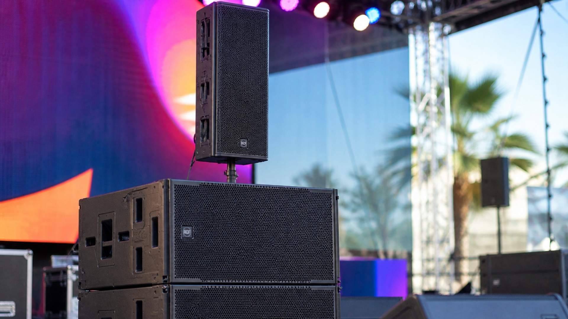 Nuevos sistemas RCF Touring SUB 9019-AS y KXL 4-A disponibles en ASB Audiovisuals