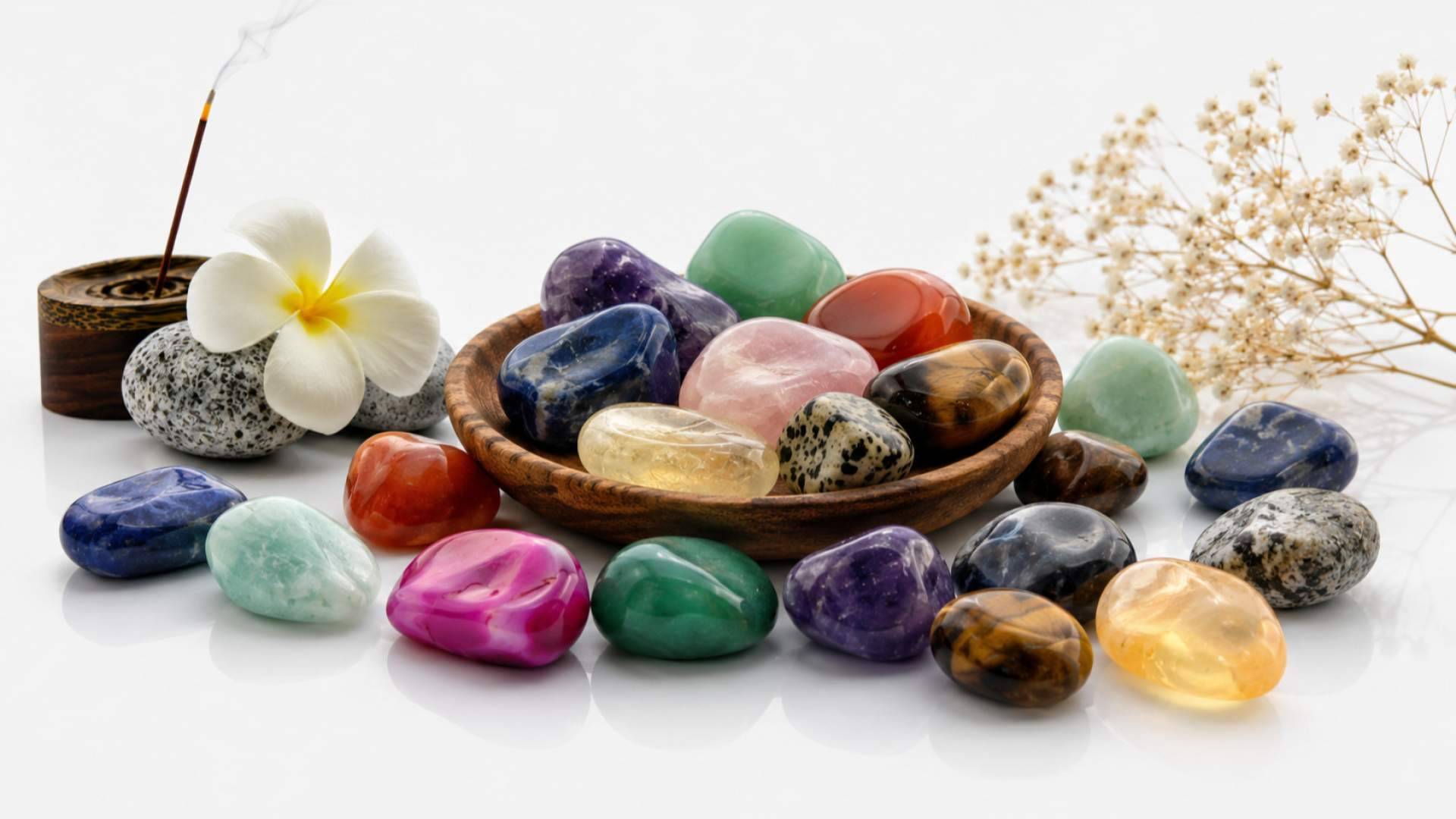Cantos rodados y piedras rodadas; un clásico dentro de las tiendas de minerales y artículos esotéricos