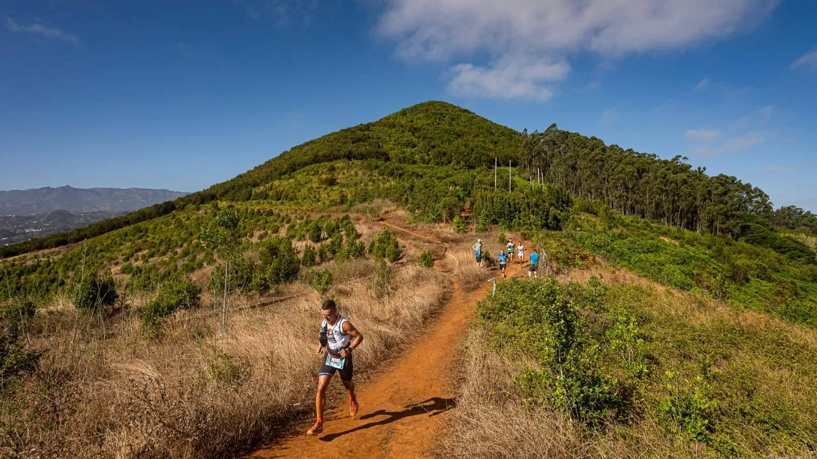 La lluvia rompió el camino; La Aguas de Teror Trail abrió otro