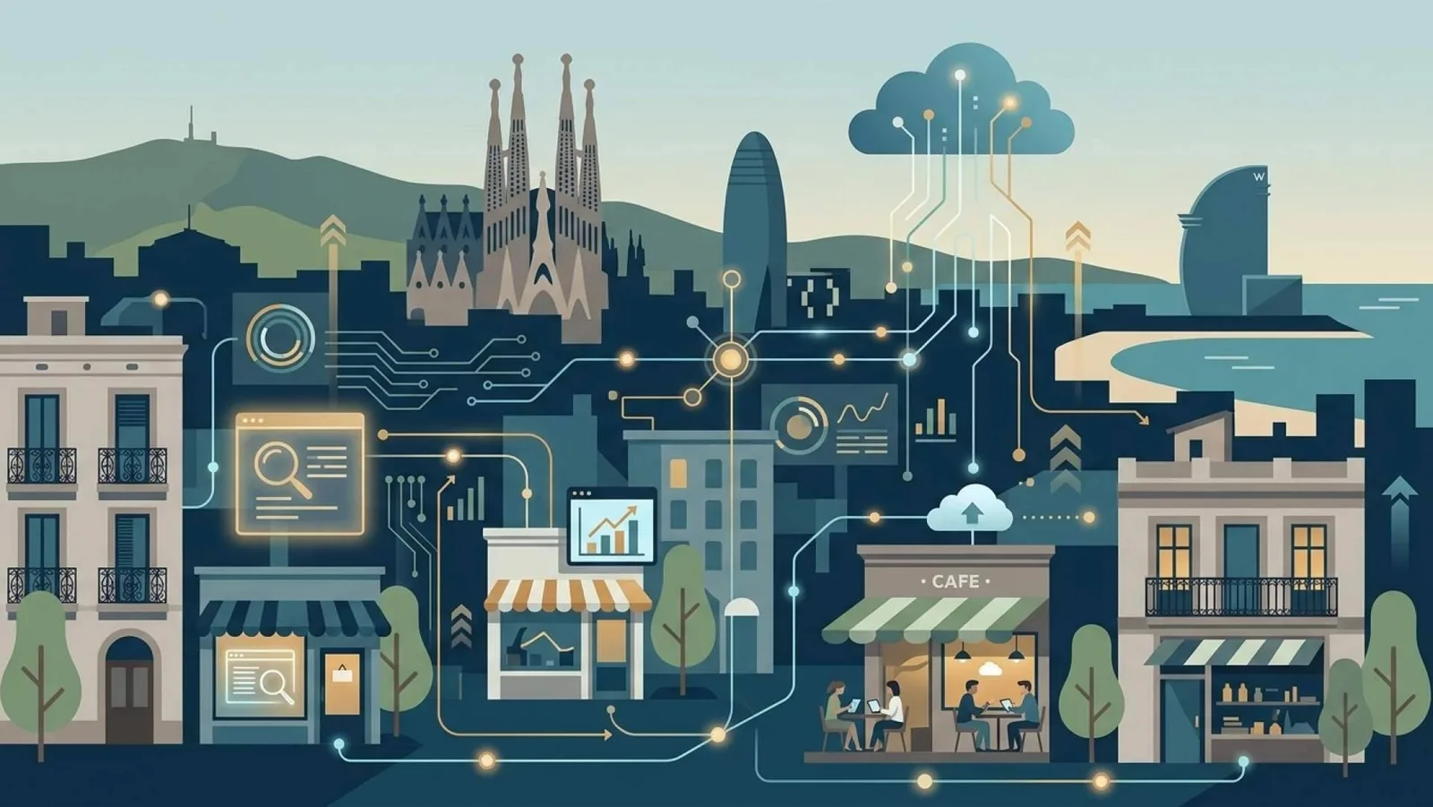 Las pymes de Barcelona impulsan su crecimiento digital mediante diseño web, SEO e inteligencia artificial